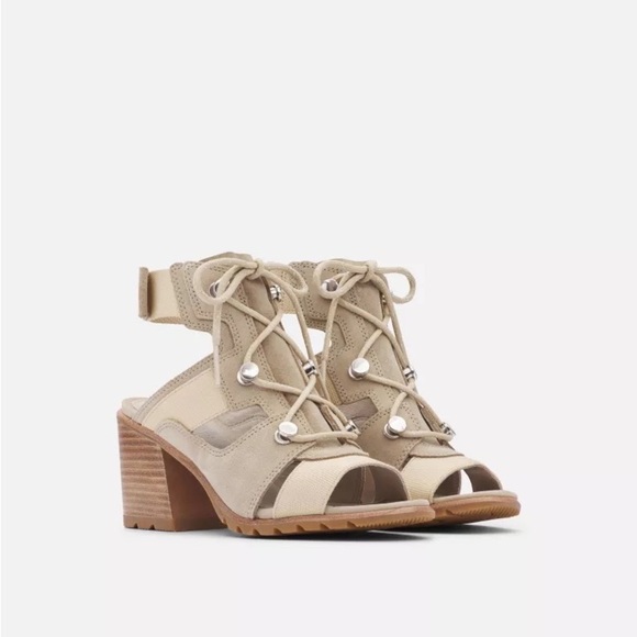 NWOB Sorel Nadia Lace Sandal size 6 - Picture 1 of 10